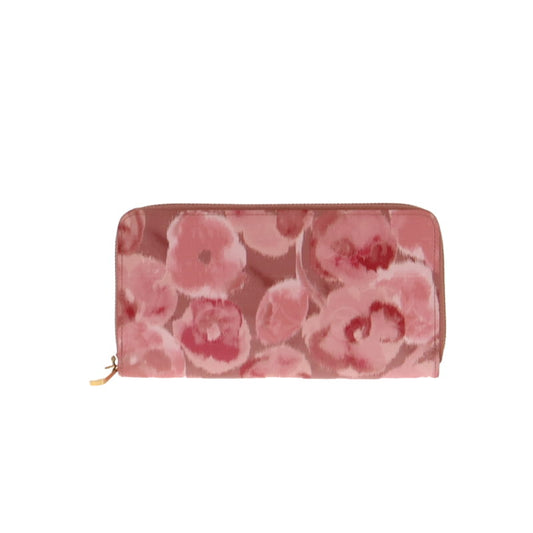 Louis Vuitton Limited Edition Rose Velours Monogram Vernis Ikat Zippy Wallet