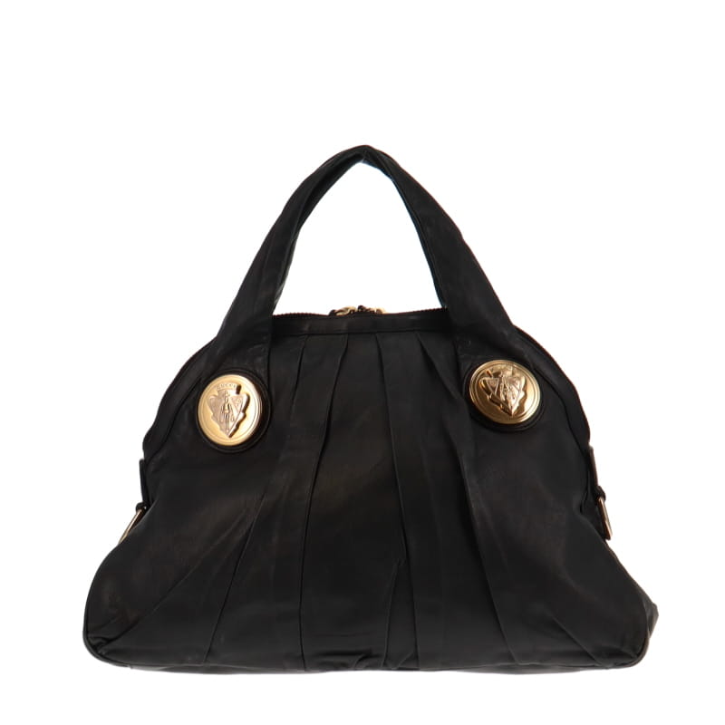 Gucci Hysteria Shoulder Bag Dark Green Leather GH