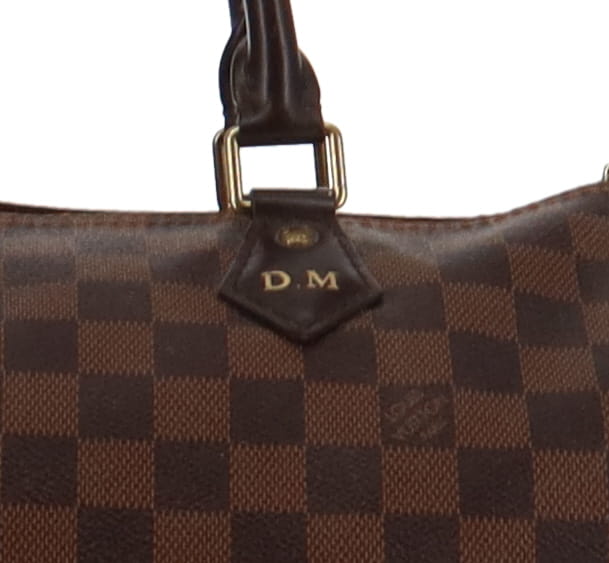 Louis Vuitton Speedy 30 Damier Ebene AA0196 (Hotstamped DM) – Designer  Exchange Ltd