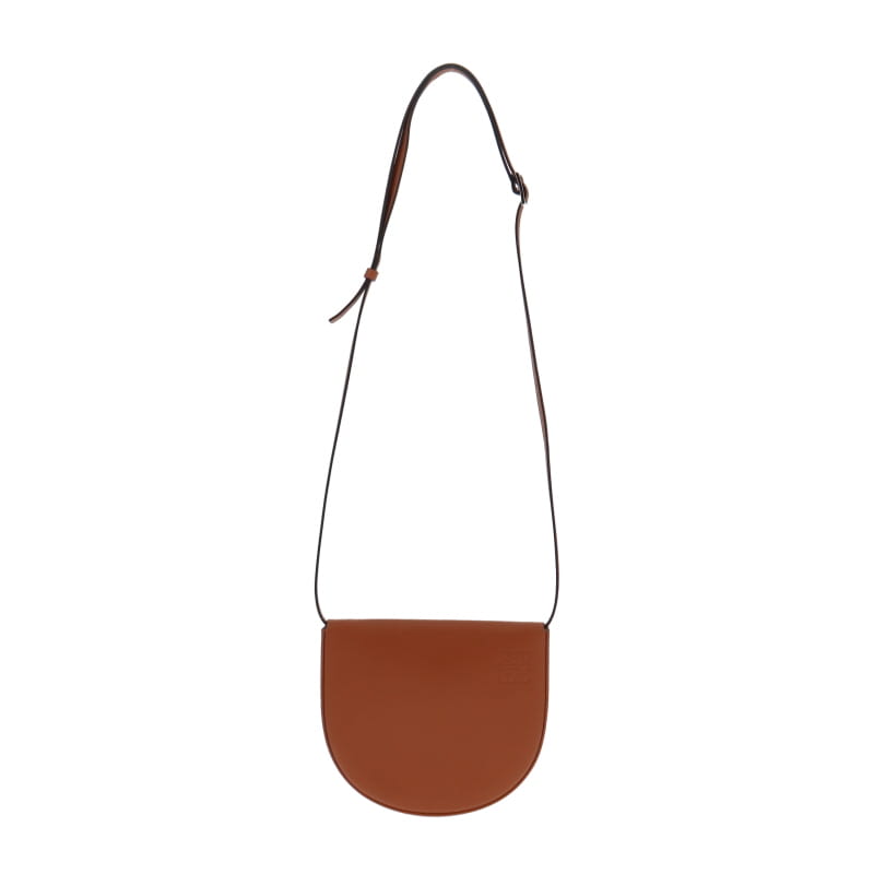 Loewe Tan Soft Calfskin Medium Heel Bag