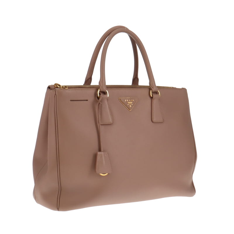 Prada Large Saffiano Cammeo Galleria Tote With Gold Hardware