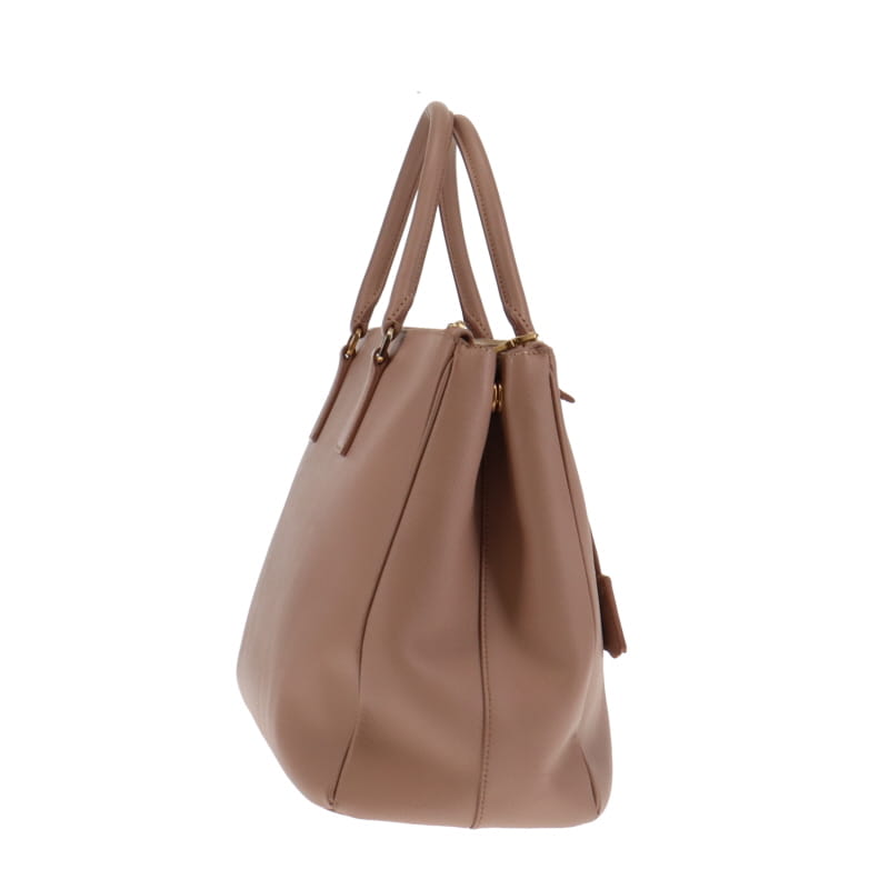 Prada Large Saffiano Cammeo Galleria Tote With Gold Hardware