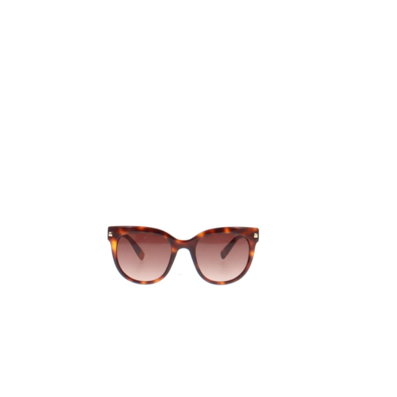 Escada Metal Frame Tortoise Cat Eye Sunglasses