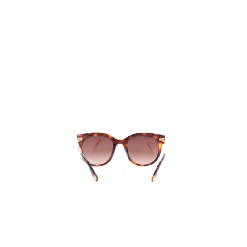 Escada Metal Frame Tortoise Cat Eye Sunglasses