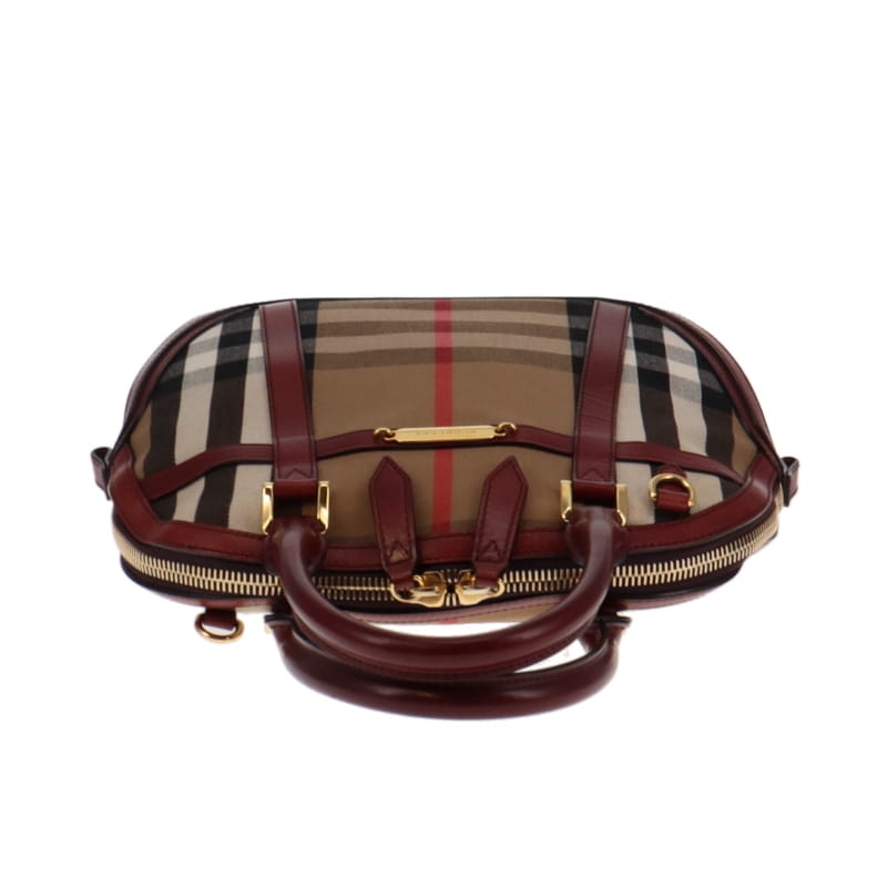 Burberry Orchard Deep Claret House Check