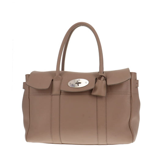 Mulberry Putty Leather Bayswater Satchel