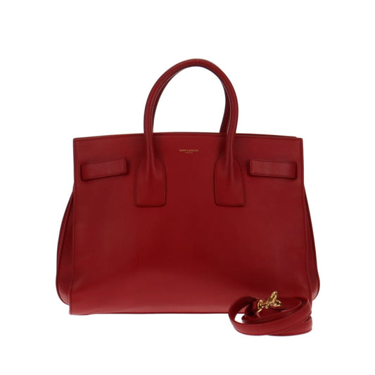 Saint Laurent Sac De Jour Red Small