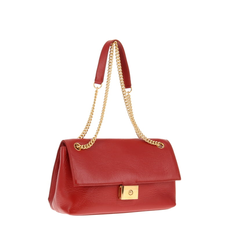 Mulberry Cheyne Calf Leather Bag In Rust