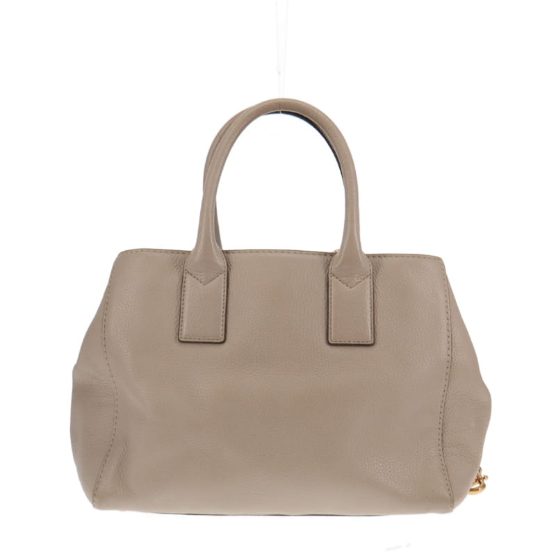 Marc Jacobs Light Grey Gotham Tote With Cotton Strap