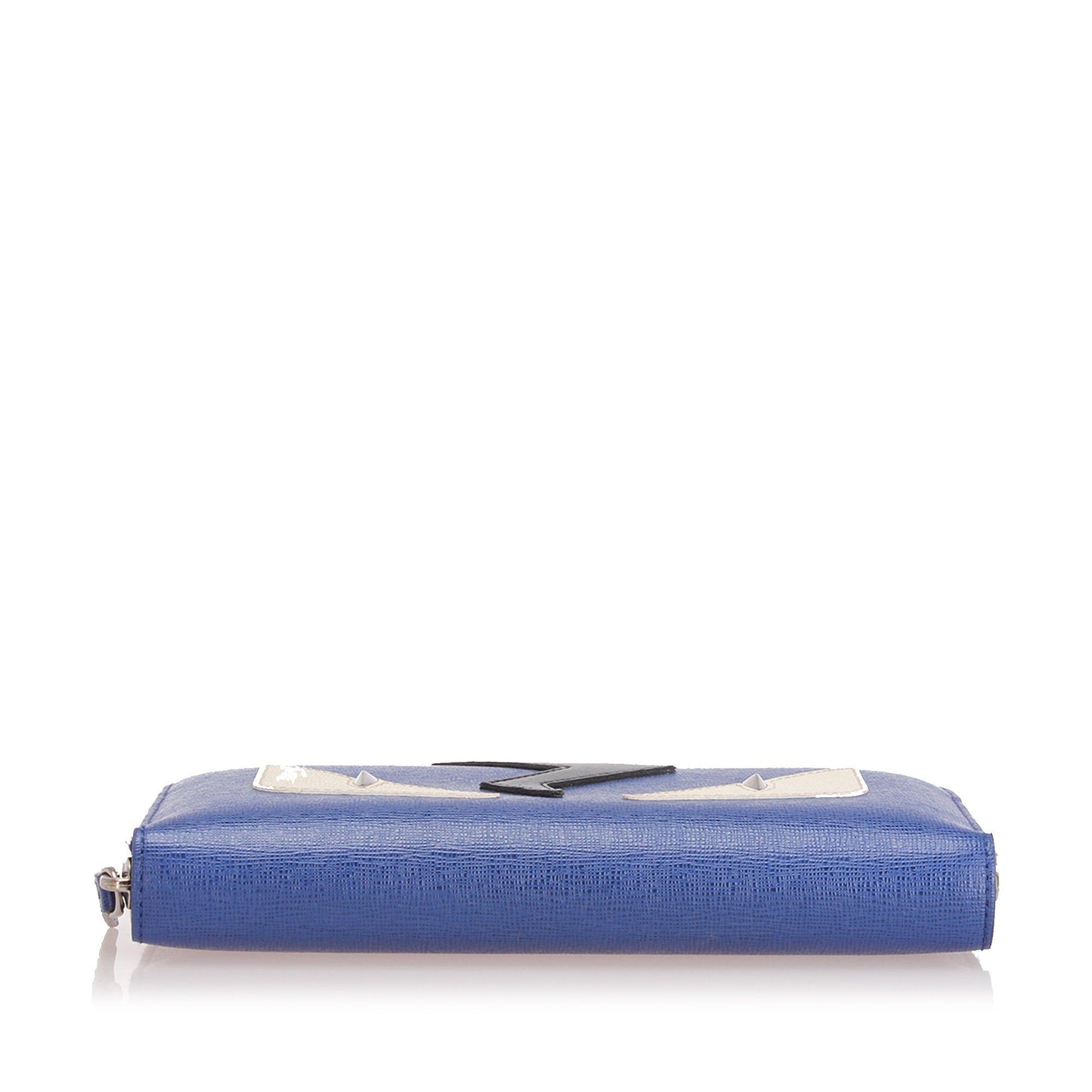 Fendi Monster Leather Zip Wallet Wallets Fendi 