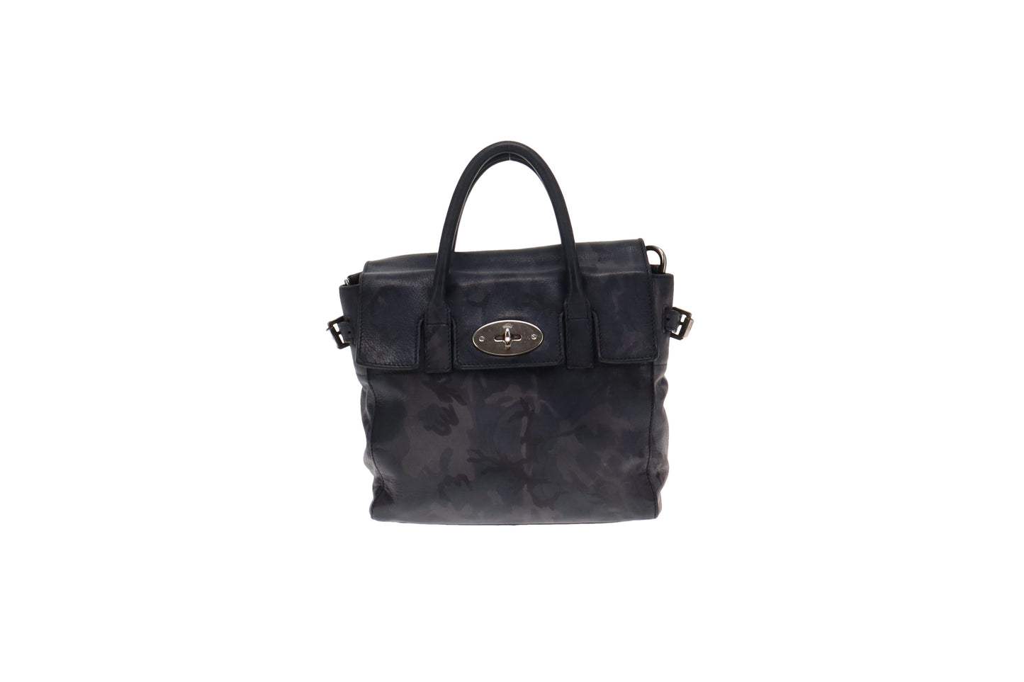 Mulberry Navy Camoflauge Leather Cara Delevigne Backpack