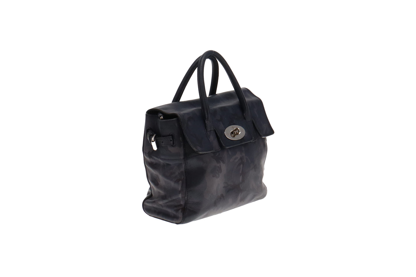 Mulberry Navy Camoflauge Leather Cara Delevigne Backpack