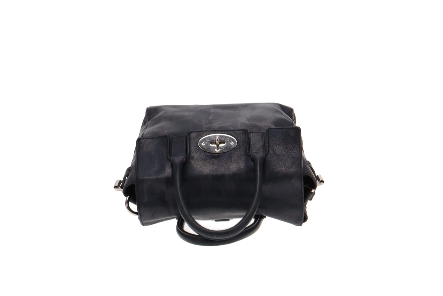 Mulberry Navy Camoflauge Leather Cara Delevigne Backpack