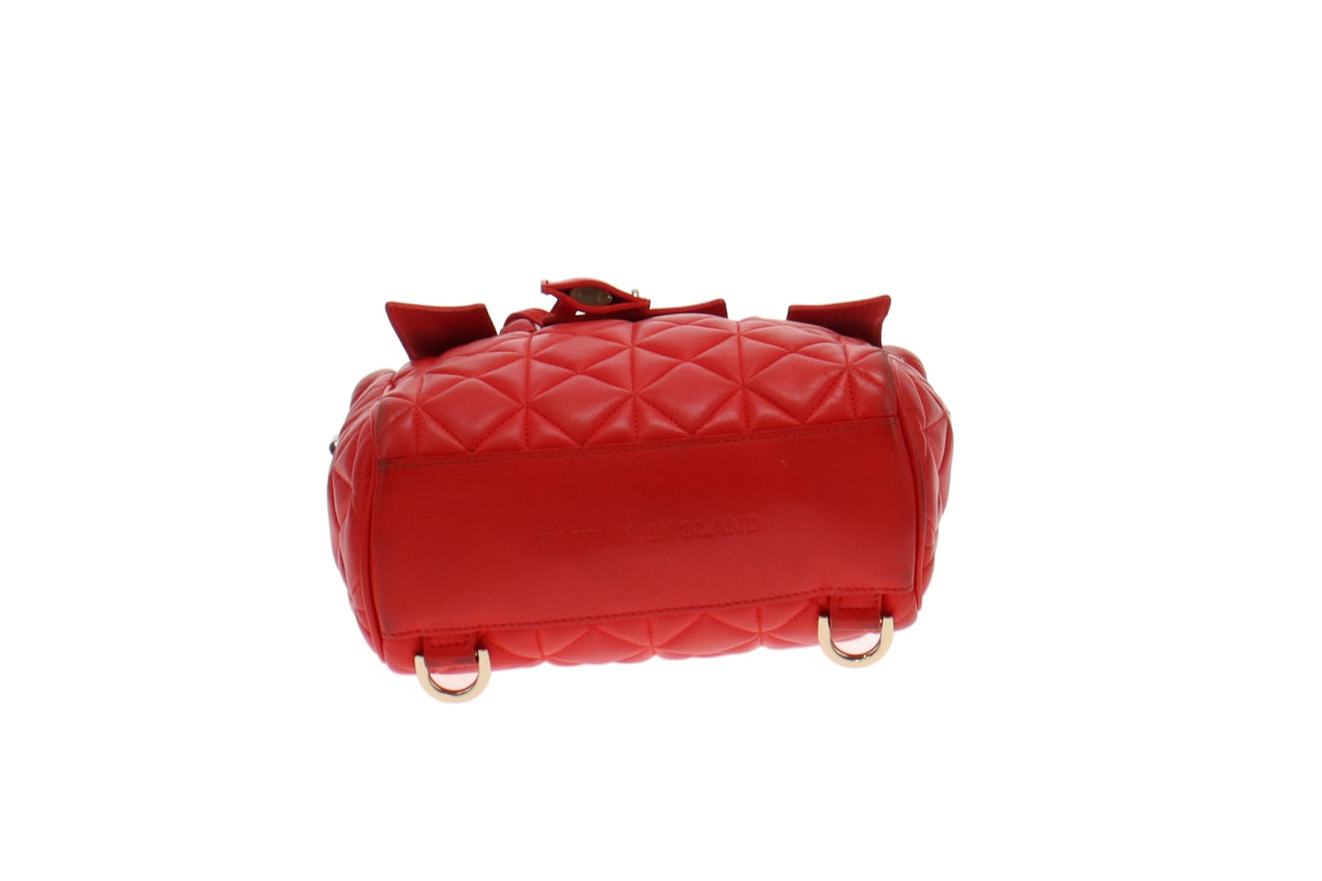 Mulberry Red Quilted Leather Cara Delevigne Backpack