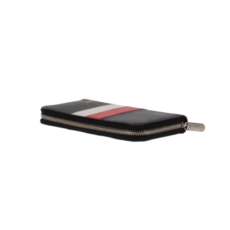 Louis Vuitton Zippy Wallet Long With Red & White Stripe Epi Leather CA3198
