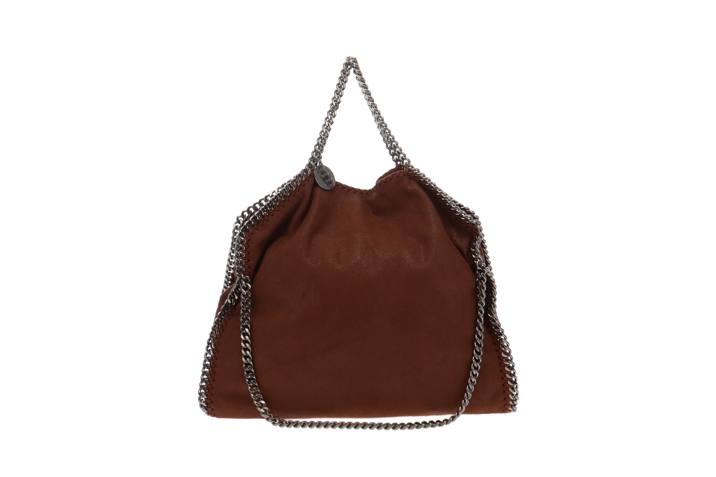 Stella McCartney Terracotta 3 Chain Foldover Falabella