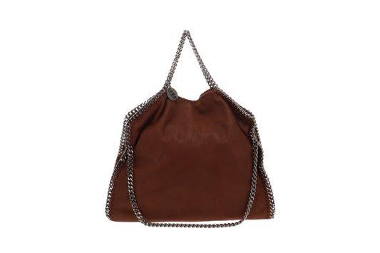 Stella McCartney Terracotta 3 Chain Foldover Falabella
