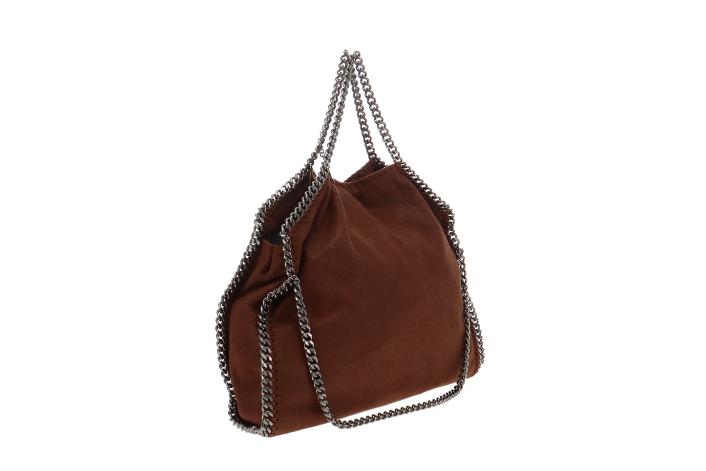 Stella McCartney Terracotta 3 Chain Foldover Falabella