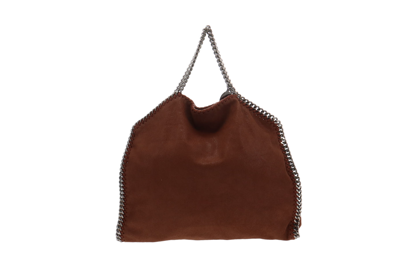 Stella McCartney Terracotta 3 Chain Foldover Falabella