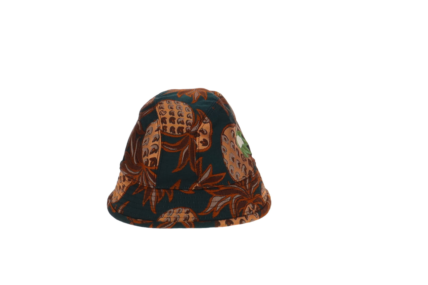 Gucci Metallic Pineapple Jacquard Bucket Hat (L)