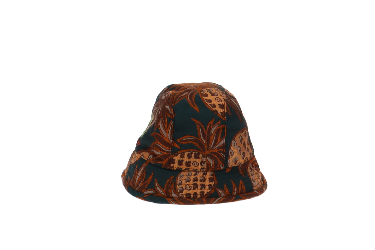 Gucci Metallic Pineapple Jacquard Bucket Hat (L)