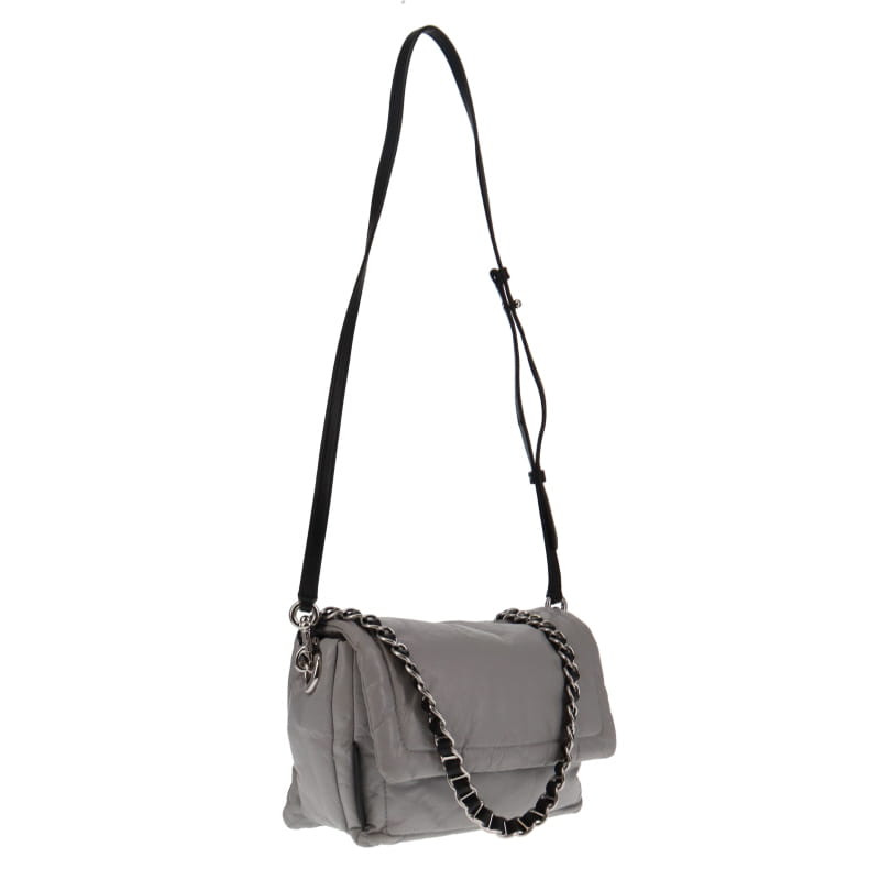 Marc Jacobs The Pillow Bag Grey Quilted Lambskin RRP 550