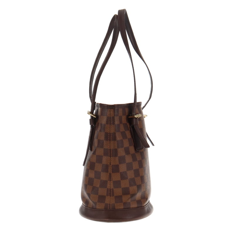 LOUIS VUITTON Marais Damier Ebene Petit Bucket Bag