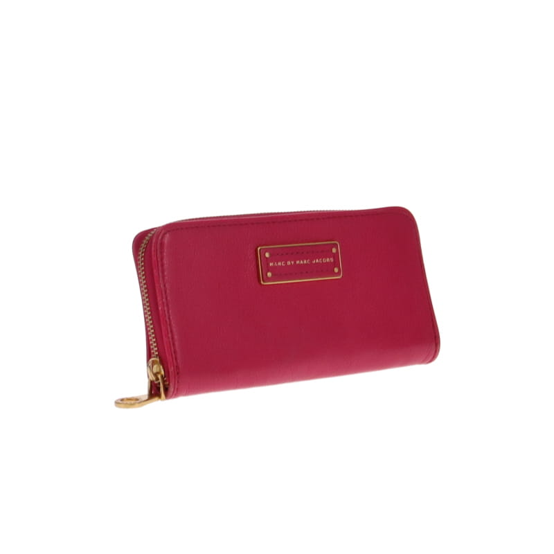 Marc Jacobs Hot Pink Too Hot To Handle Long Wallet
