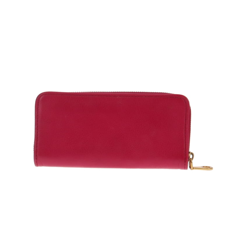 Marc Jacobs Hot Pink Too Hot To Handle Long Wallet