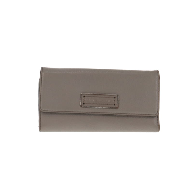 Marc Jacobs Grey Too Hot To Handle Long Trifold Wallet