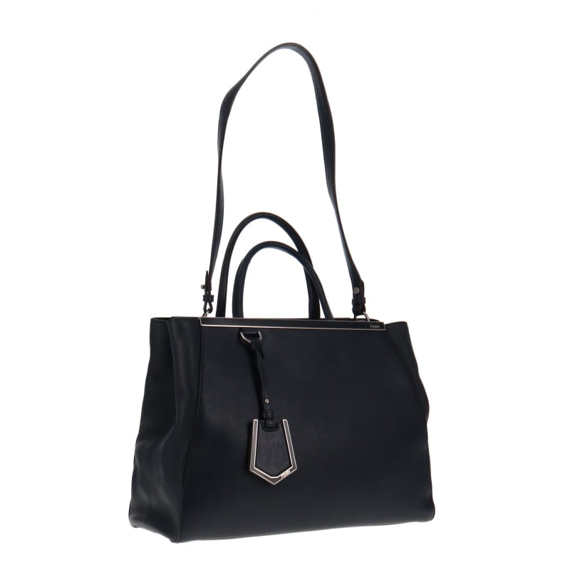 Fendi Navy 2Jours With Strap