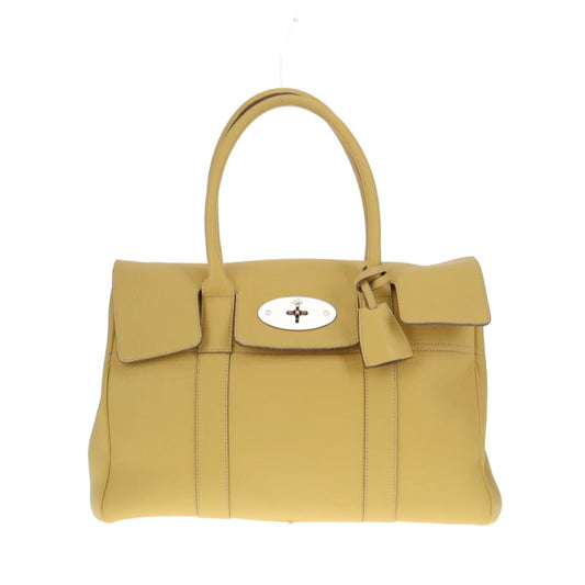 Mulberry Yellow Leather Bayswater