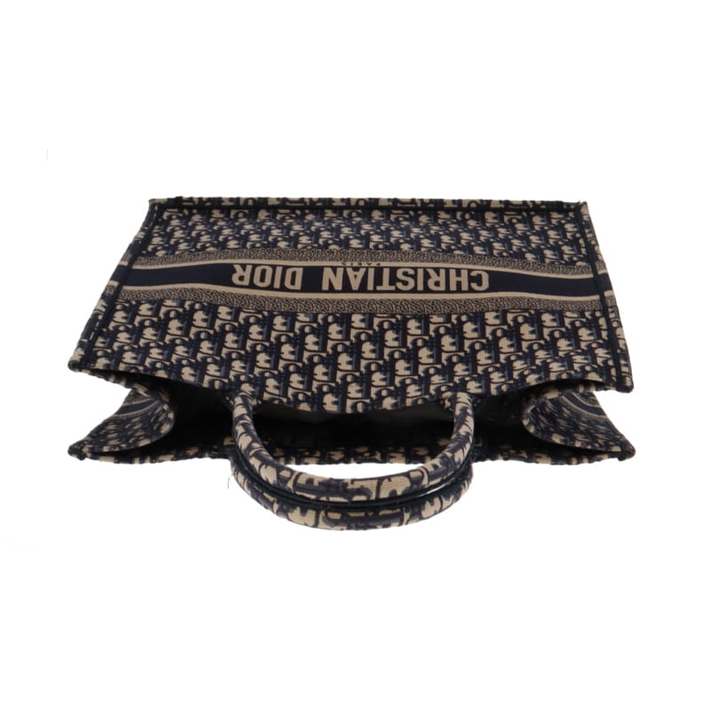 Dior Large Book Tote Blue Oblique