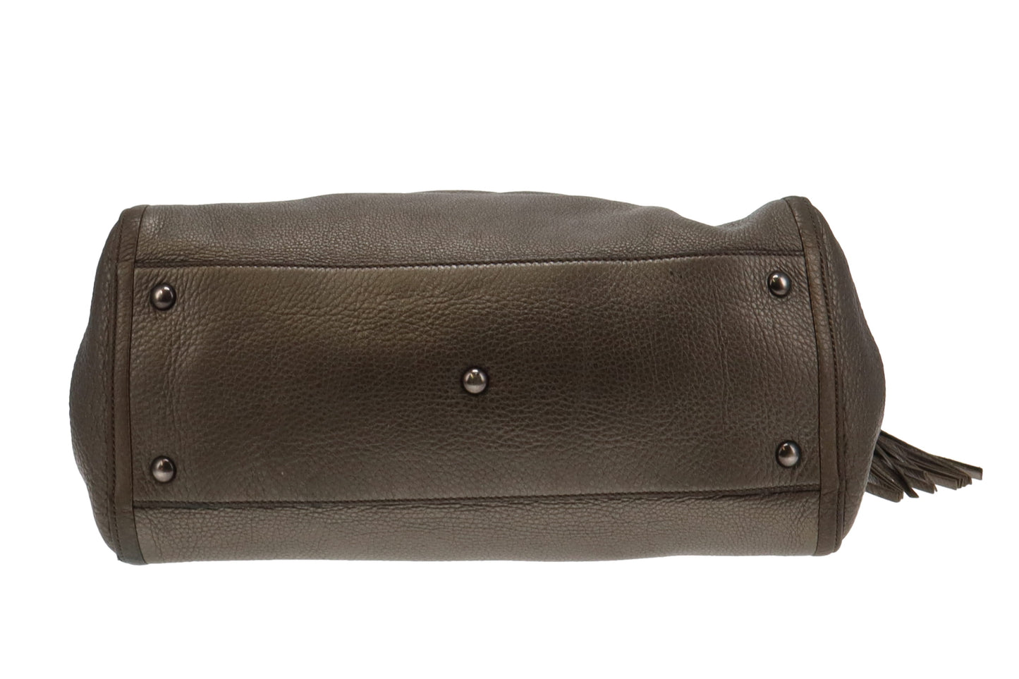 Gucci Metallic Green Soho Hobo Bag