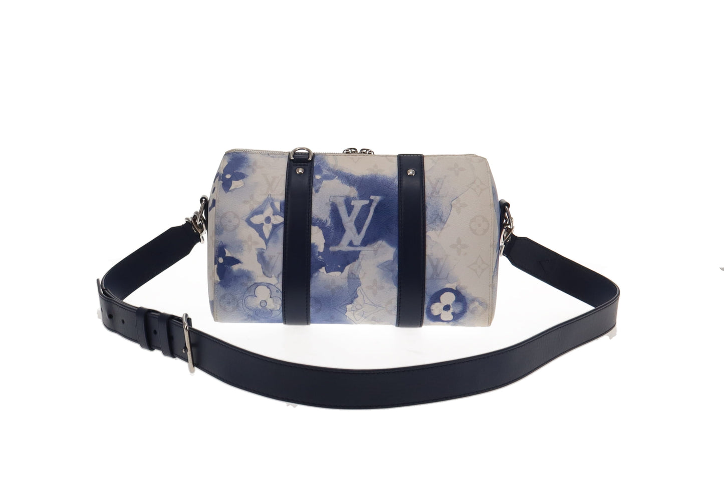 Louis Vuitton Keepall XS Monogram Watercolor Blue in Canvas with  Silver-tone - US