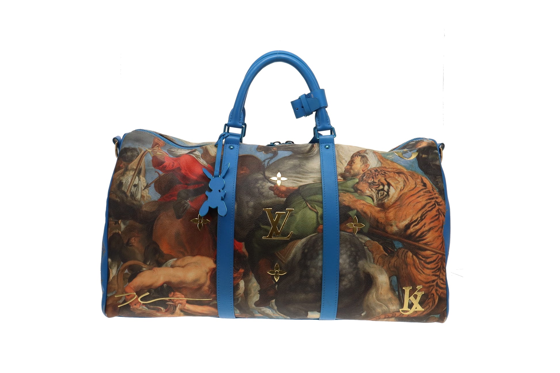 Louis Vuitton X Jeff Koons Masters Collection Rubens Keepall Bandouliere 50  DU0167