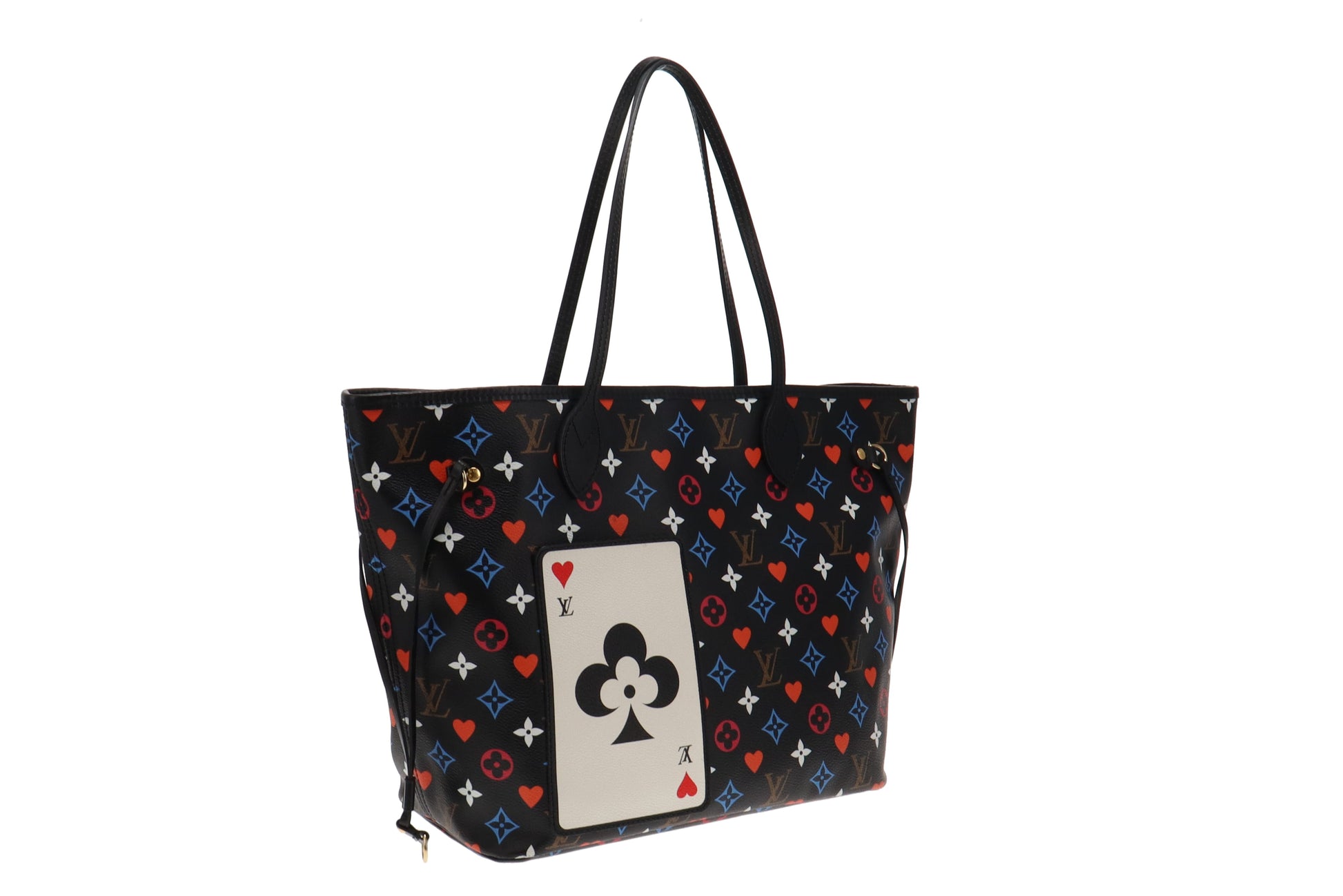 LOUIS VUITTON Black Multicolor Monogram Canvas Game On Neverfull