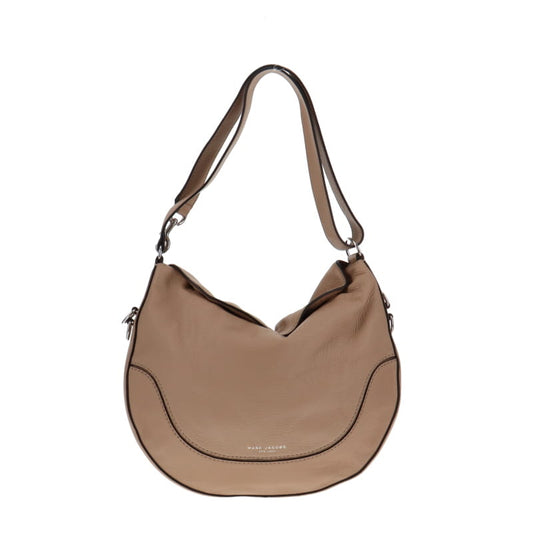 Marc Jacobs Beige Leather Drifter Hobo