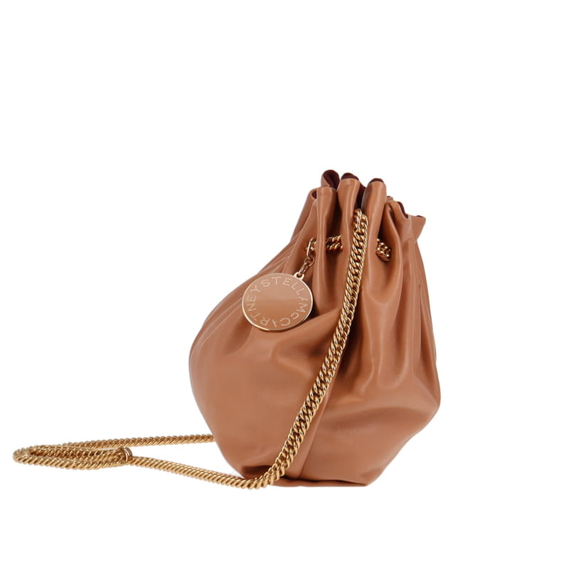 Stella McCartney Noma Bucket Bag Camel