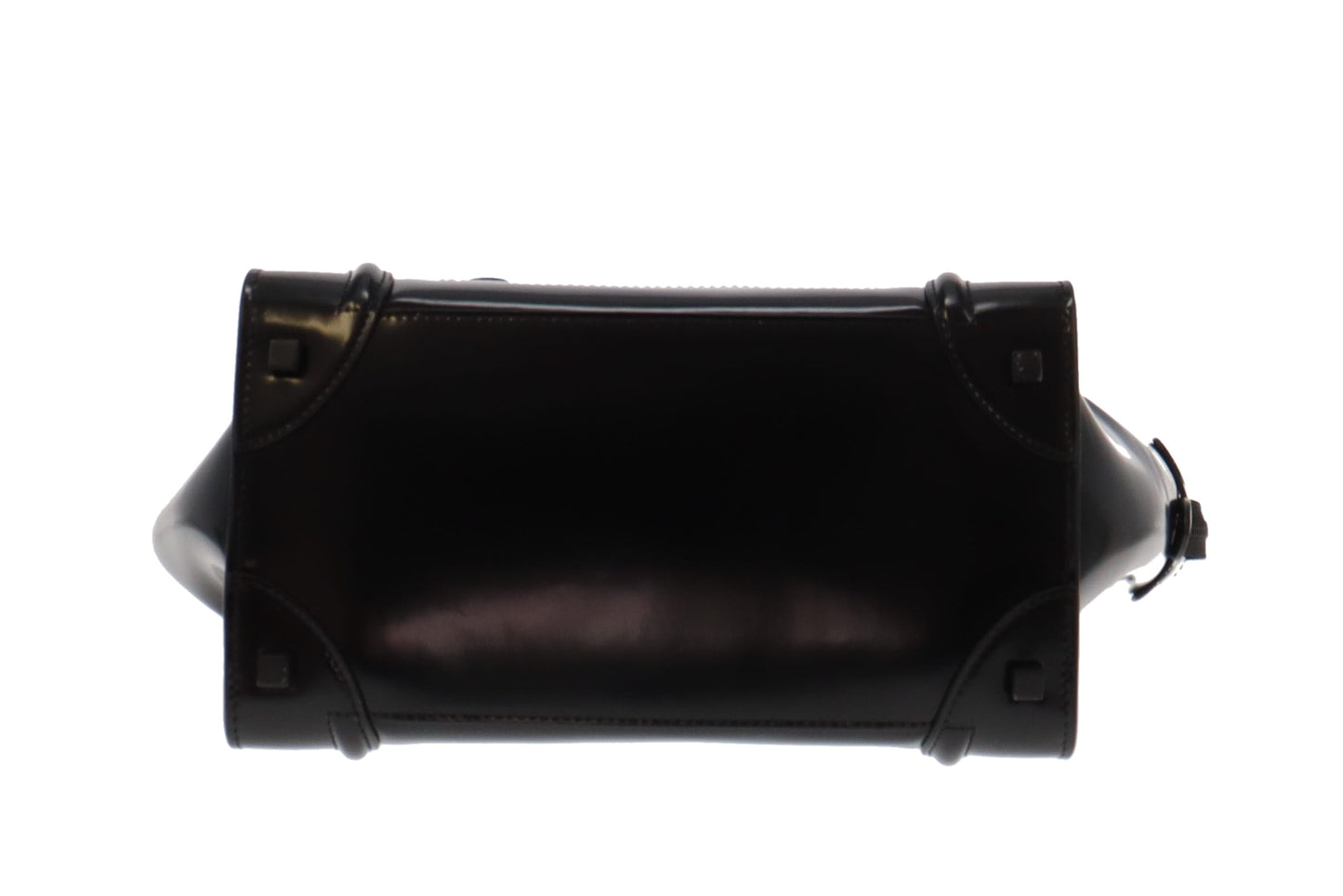 Celine Mini Luggage Black Patent