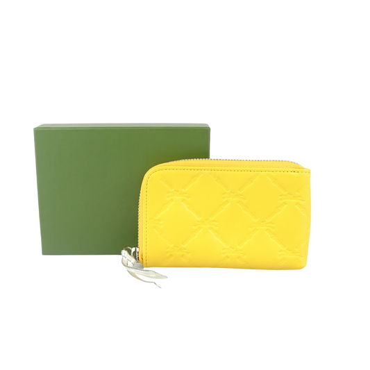 Longchamp 3/4 Zip Pouch Yellow