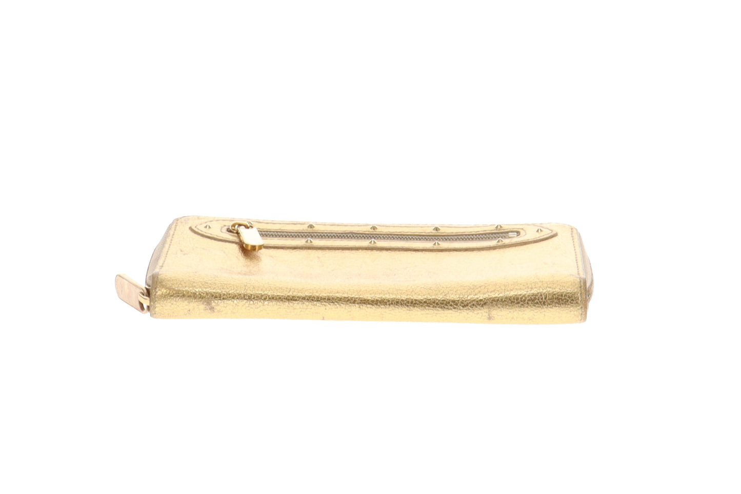 Louis Vuitton Gold Suhali Long Zippy Wallet CA4027