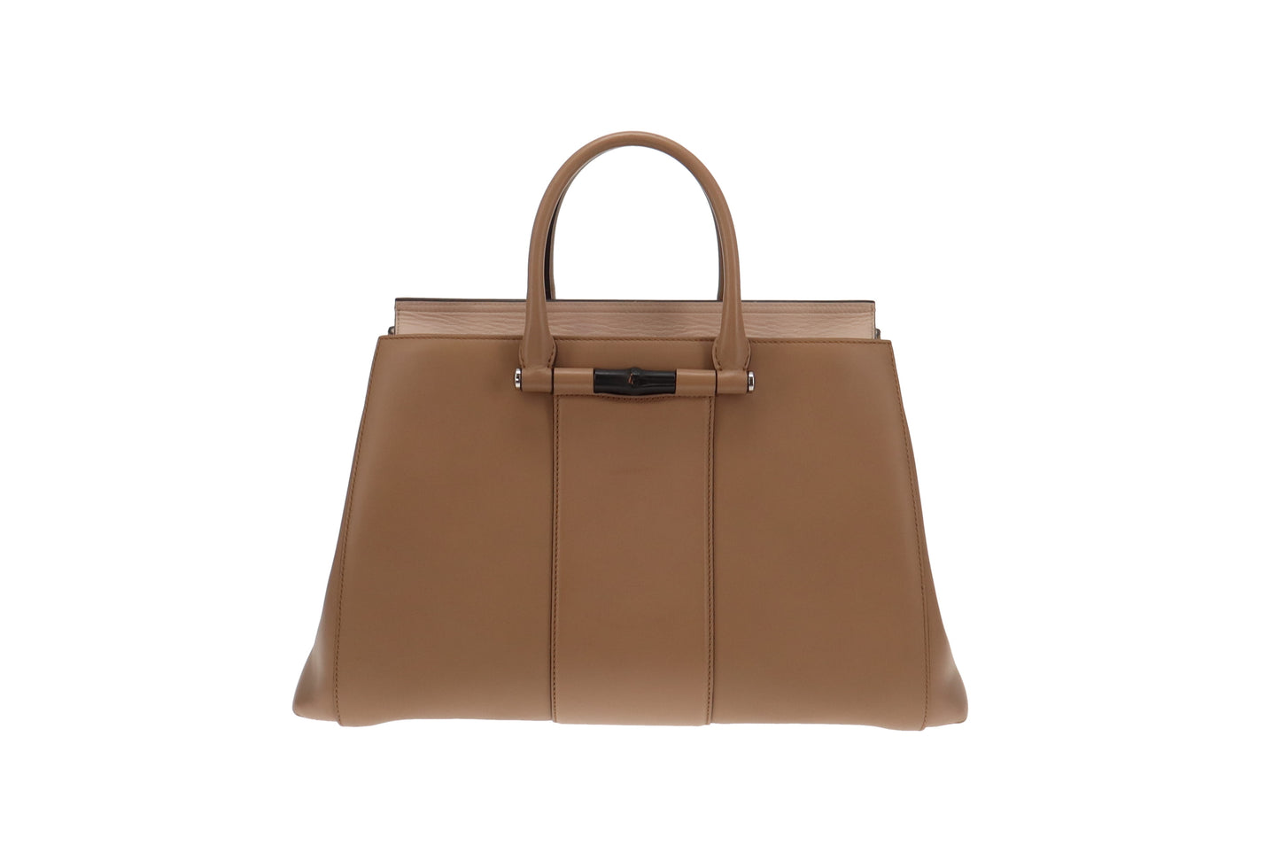Gucci Lady Bamboo 2way Tote Beige