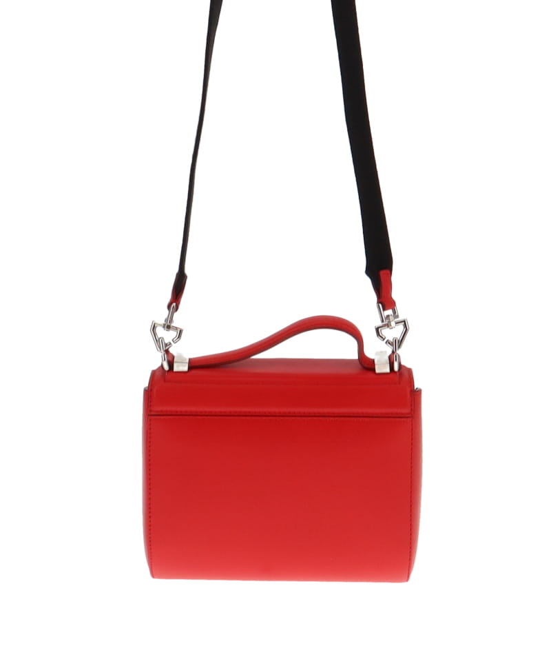 Givenchy Mini Pandora Red With Logo Strap