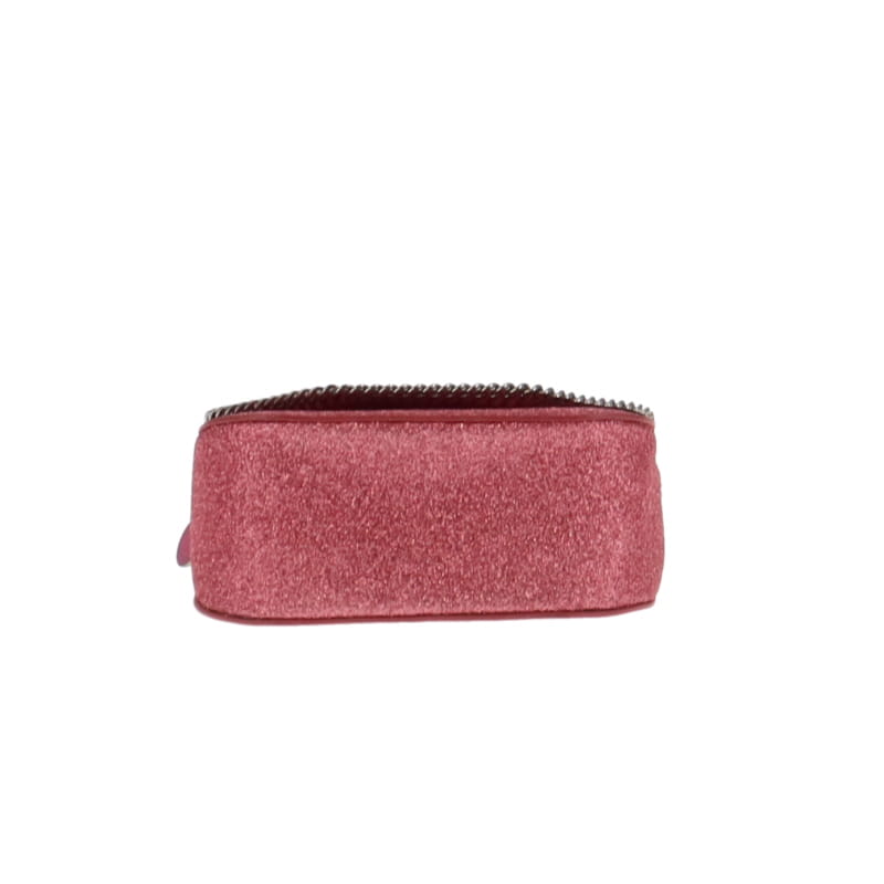 Stella McCartney Mini Box Falabella Glitter Pink