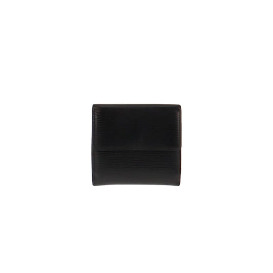 Louis Vuitton Noir Epi Leather Compact Wallet SP4097