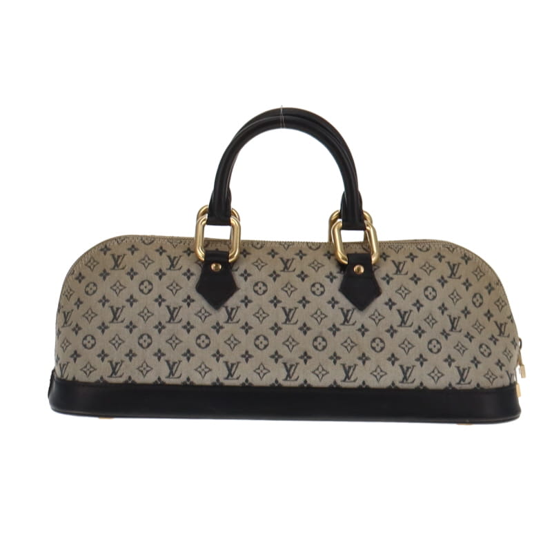 Louis Vuitton Blue Monogram MIni Lin Canvas Porte Tresor