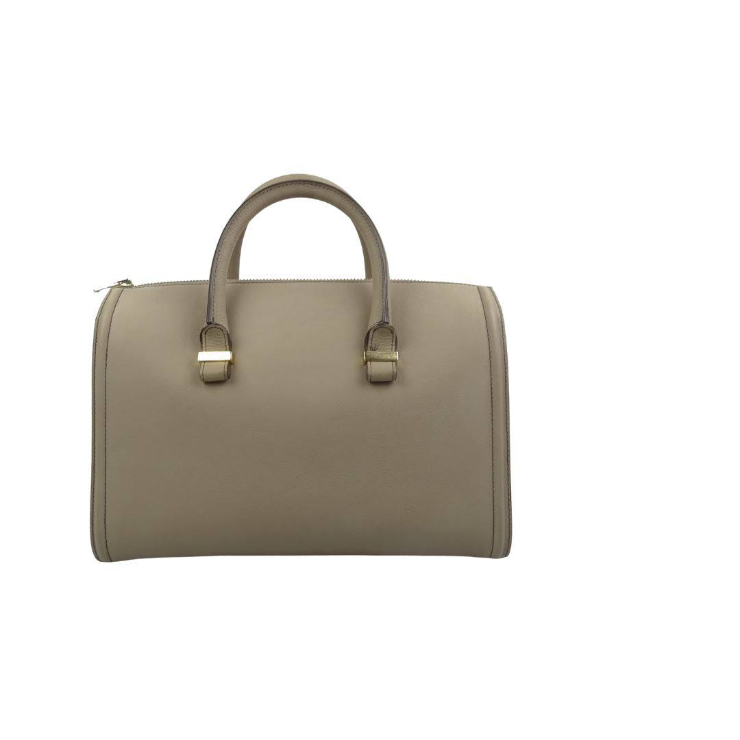 Victoria Beckham Victoria Mini Tote Buffalo/Suede Cement GH Bags Victoria Beckham 