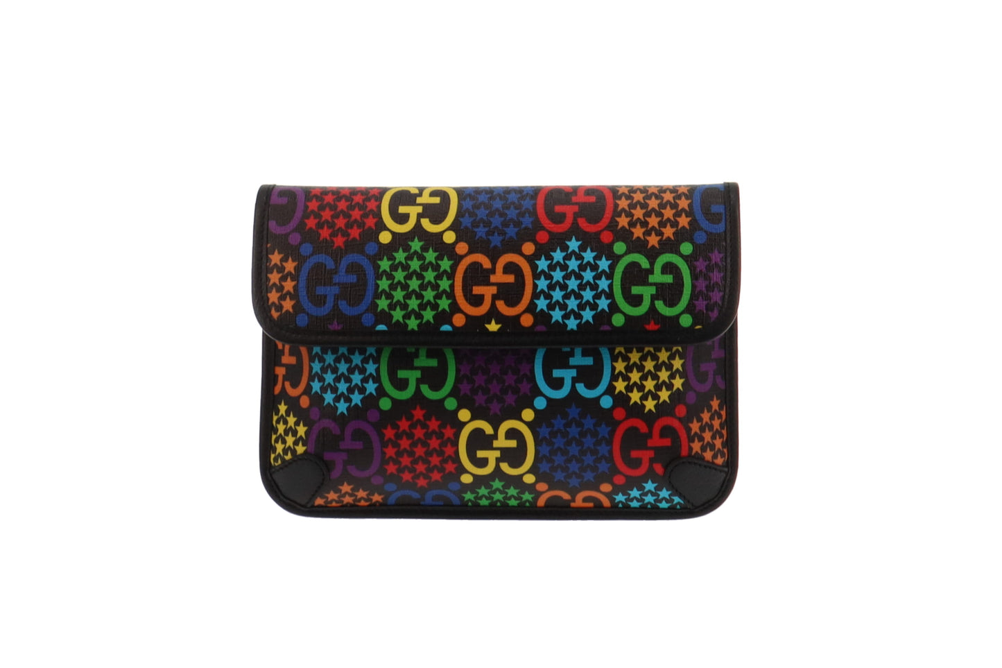 Gucci Multi Coated Canvas Psychedelic Belt Bag