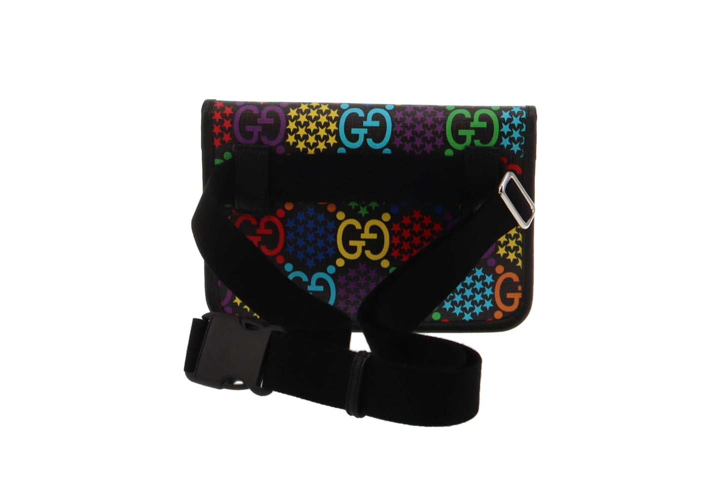 Gucci Multi Coated Canvas Psychedelic Belt Bag